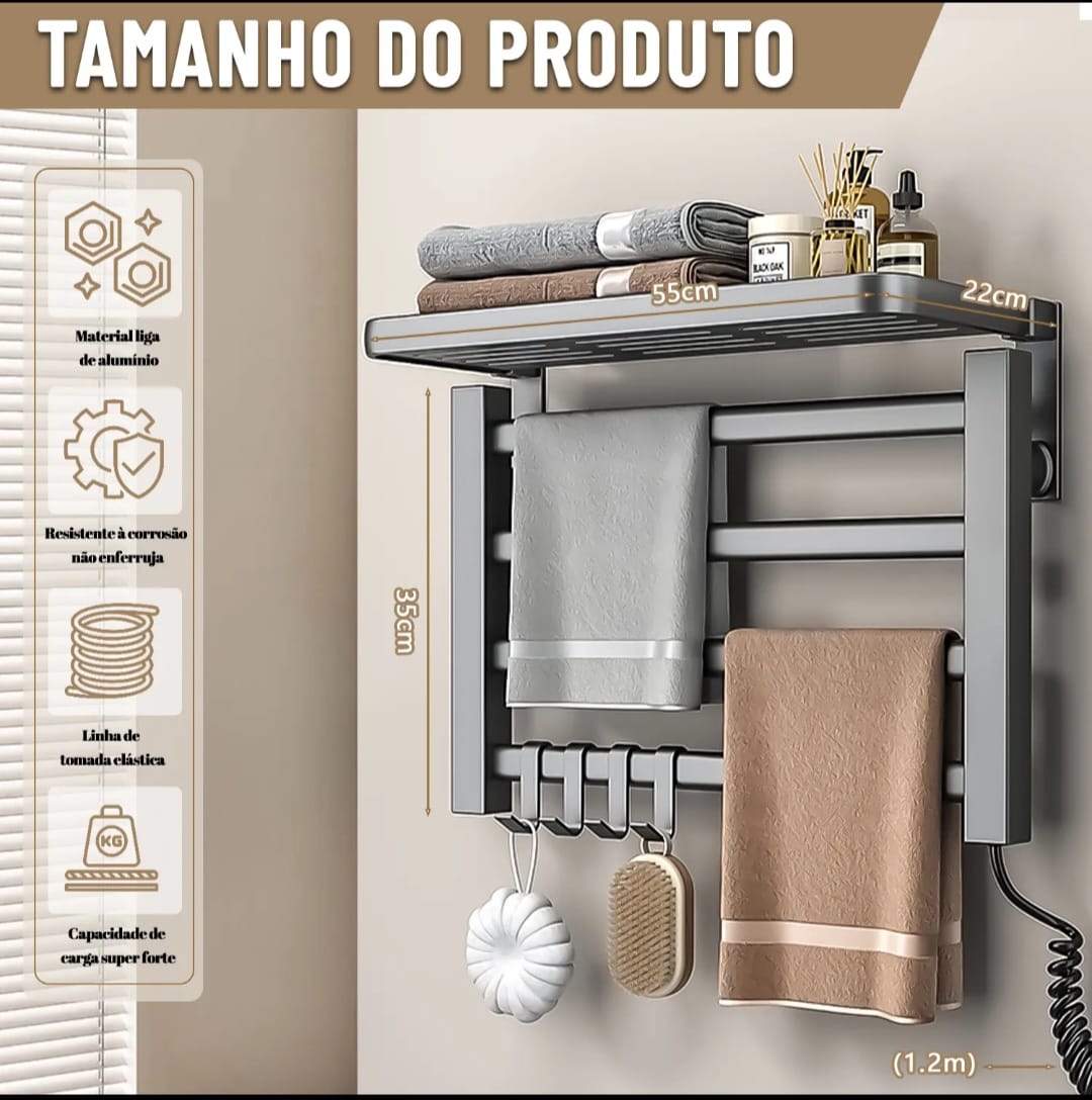 Toalheiro Aquecido